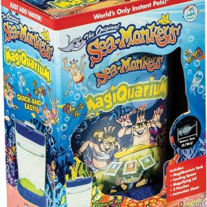Sea-Monkeys Magiquarium - World's Easiest. No-Mess Pet - Grow Your Own Pet in a Light-Up Aquarium - Ages 6 and Up - One Kit